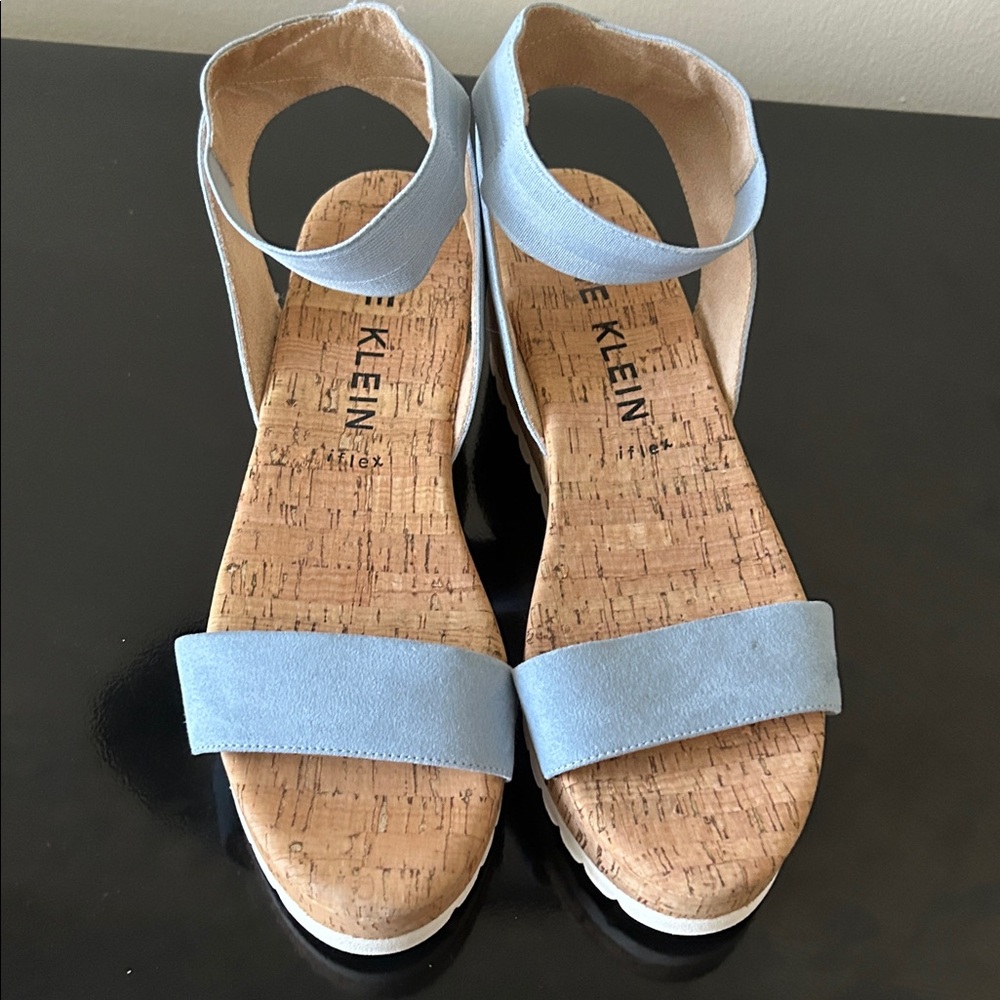 Anne Klein Women's Blue Sandals